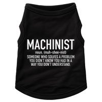 CNC Machinist Definition Doggie Tank