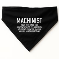 CNC Machinist Definition USA-Made Doggie Bandana
