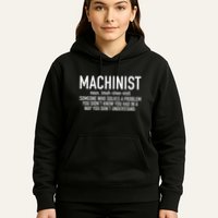 CNC Machinist Definition Hoodie