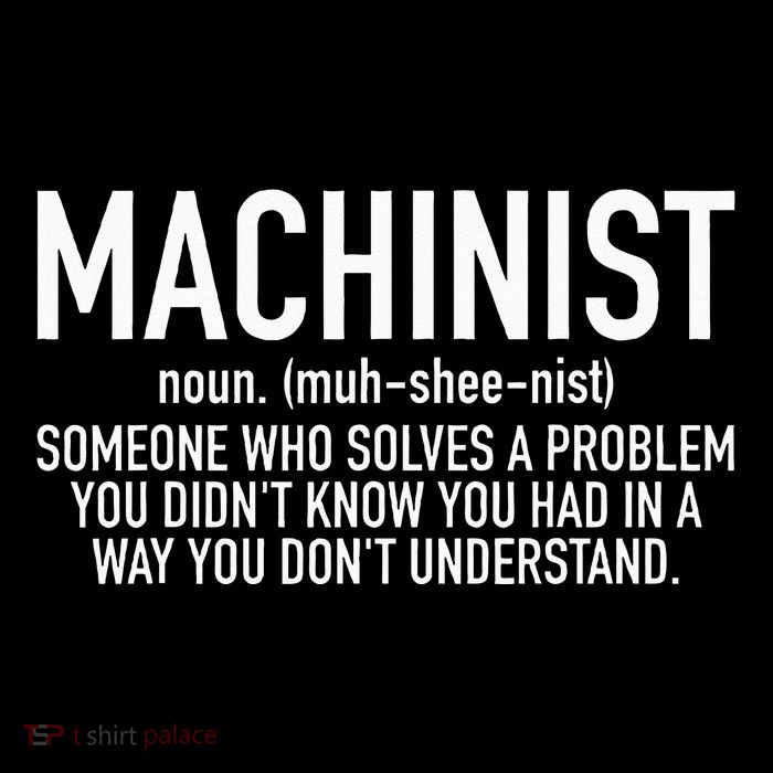 CNC Machinist Definition Apron