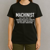 CNC Machinist Definition T-Shirt