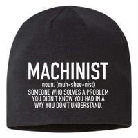 CNC Machinist Definition Sustainable Beanie