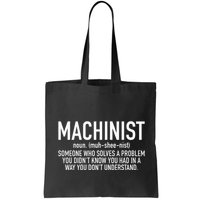 CNC Machinist Definition Bag