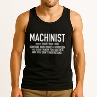 CNC Machinist Definition Tank Top