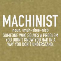 CNC Machinist Definition Garment-Dyed Women's Muscle Tee