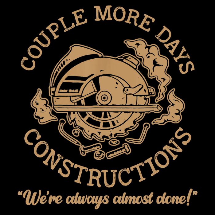 Couple More Days Construction We’re Always Almost Done 16oz Travel Tumbler