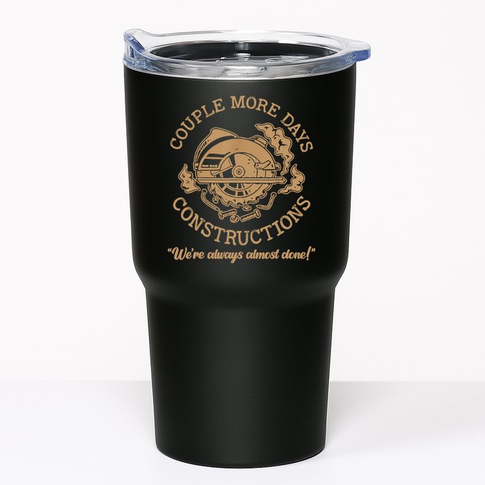 Couple More Days Construction We’re Always Almost Done Tumbler