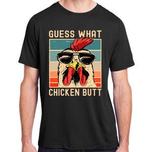 Chicken Meme Design Guess What Chicken Butt Adult ChromaSoft Performance T-Shirt