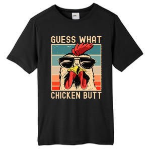 Chicken Meme Design Guess What Chicken Butt Tall Fusion ChromaSoft Performance T-Shirt