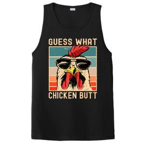 Chicken Meme Design Guess What Chicken Butt PosiCharge Competitor Tank