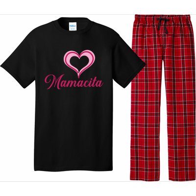 Cute Mother’s Day Love Heart Mamacita Funny Gift Pajama Set