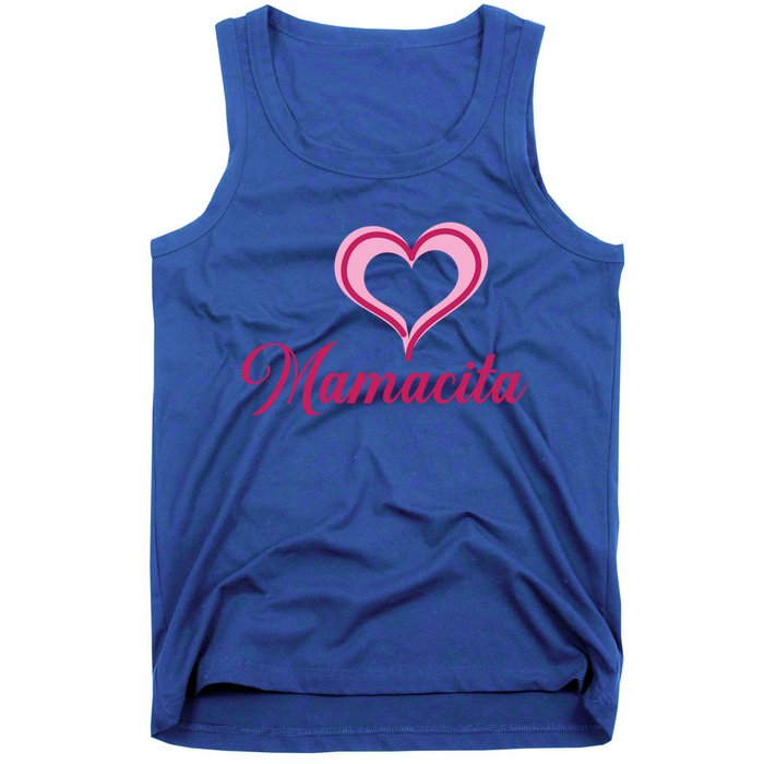 Cute Mother’s Day Love Heart Mamacita Funny Gift Tank Top