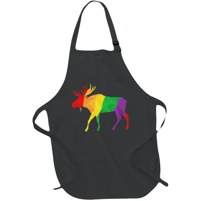 Colorful Moose Deer Elk Hunting Season Deer Hunter Gifts Men Apron