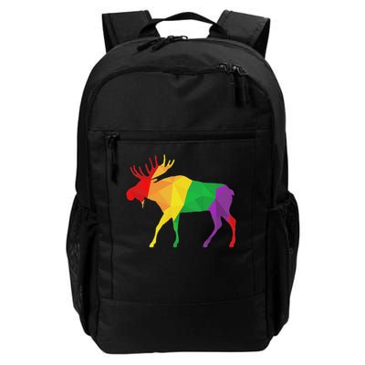 Colorful Moose Deer Elk Hunting Season Deer Hunter Gifts Men Backpack