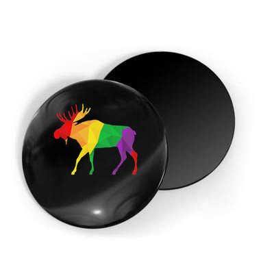 Colorful Moose Deer Elk Hunting Season Deer Hunter Gifts Men Magnet