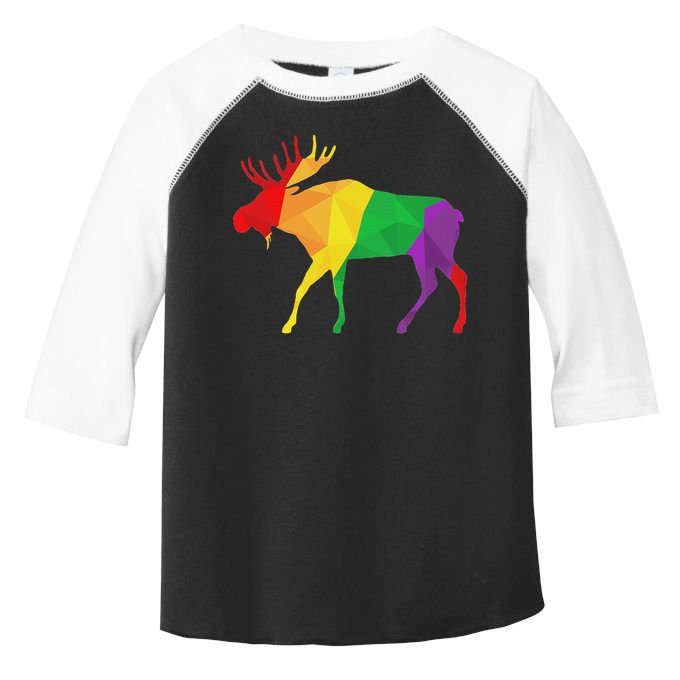 Colorful Moose Deer Elk Hunting Season Deer Hunter Gifts Men Toddler Fine Jersey T-Shirt