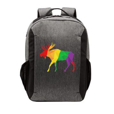Colorful Moose Deer Elk Hunting Season Deer Hunter Gifts Men Vector Backpack