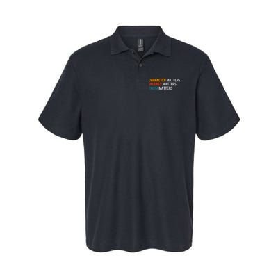 Character Matters Decency Matters Truth Matters America Polo