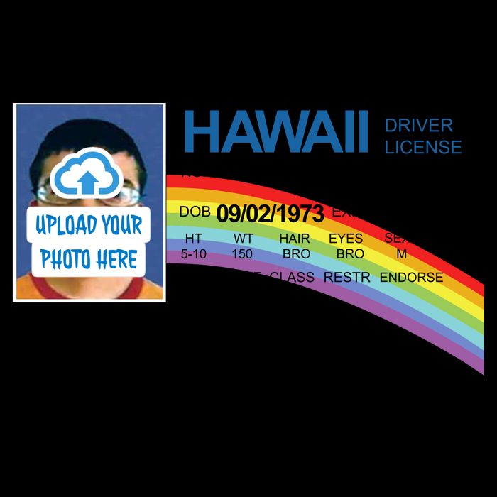 Custom Mclovin Driver License Upload Photo 16oz Travel Tumbler