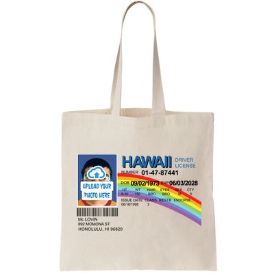 Custom Mclovin Driver License Upload Photo Bag