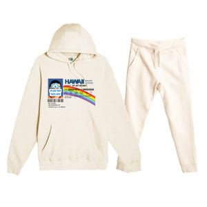 Custom Mclovin Driver License Upload Photo Premium Hooded Sweatsuit Set