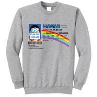 Custom Mclovin Driver License Upload Photo Tall Sweatshirt
