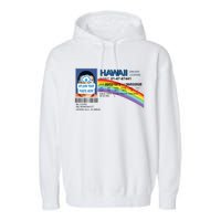 Custom Mclovin Driver License Upload Photo Garment-Dyed Fleece Hoodie