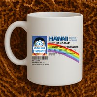 Custom Mclovin Driver License Upload Photo Mug