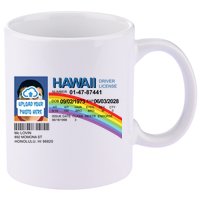 Custom Mclovin Driver License Upload Photo 11oz C Handle Ceramic Mug
