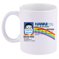 Custom Mclovin Driver License Upload Photo 11oz C Handle Ceramic Mug