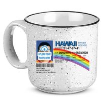 Custom Mclovin Driver License Upload Photo 15oz Campfire Ceramic Mug