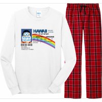 Custom Mclovin Driver License Upload Photo Long Sleeve Pajama Set