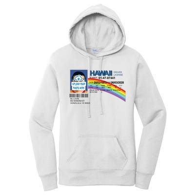 Custom Mclovin Driver License Upload Photo Women's Pullover Hoodie