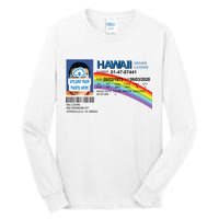 Custom Mclovin Driver License Upload Photo Tall Long Sleeve T-Shirt