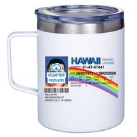 Custom Mclovin Driver License Upload Photo 12oz Stainless Steel Coffee Mug