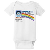 Custom Mclovin Driver License Upload Photo Baby Bodysuit