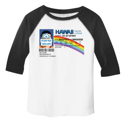 Custom Mclovin Driver License Upload Photo Toddler Fine Jersey T-Shirt