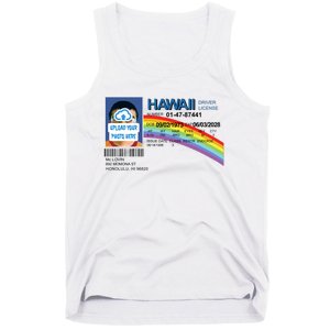 Custom Mclovin Driver License Upload Photo Tank Top