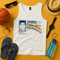 Custom Mclovin Driver License Upload Photo Tank Top