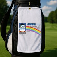 Custom Mclovin Driver License Upload Photo Golf Towel