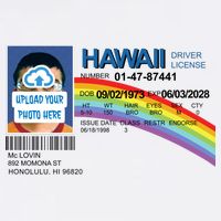 Custom Mclovin Driver License Upload Photo Toddler T-Shirt