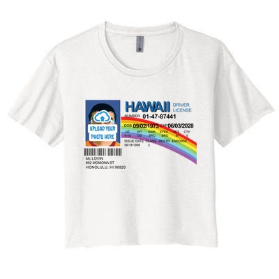 Custom Mclovin Driver License Upload Photo Crop Top
