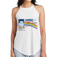 Custom Mclovin Driver License Upload Photo Women's Perfect Tri Rocker Tank