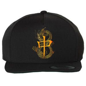 Chinese Mahjong Dragon Beautiful Cute Gift Wool Snapback Cap