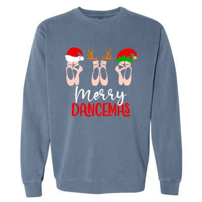 Cute Merry Dancemas Chritmas Dance Gift Garment-Dyed Sweatshirt