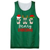 Cute Merry Dancemas Chritmas Dance Gift Mesh Reversible Basketball Jersey Tank