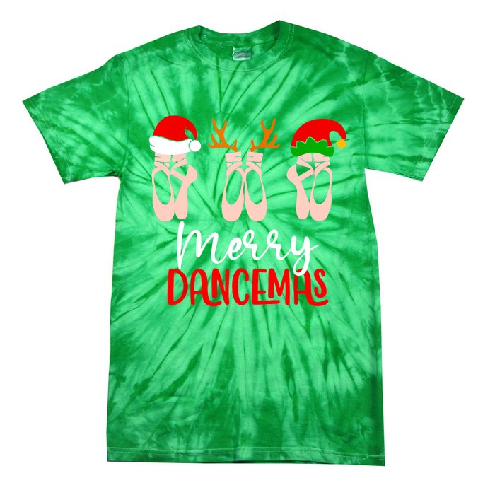 Cute Merry Dancemas Chritmas Dance Gift Tie-Dye T-Shirt