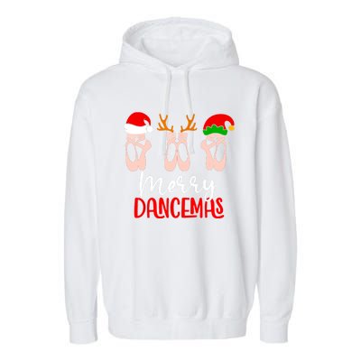 Cute Merry Dancemas Chritmas Dance Gift Garment-Dyed Fleece Hoodie