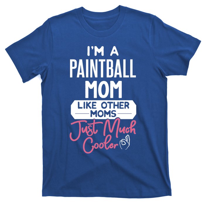 Cool Mothers Day Design Paintball Mom Gift T-Shirt