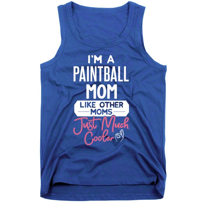 Cool Mothers Day Design Paintball Mom Gift Tank Top